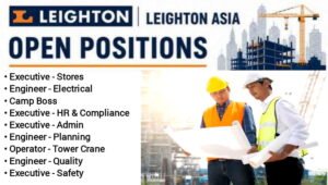 Leighton Asia Recruitment 2026