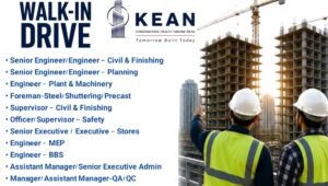 Kean Construction Walk-In Drive August 2026