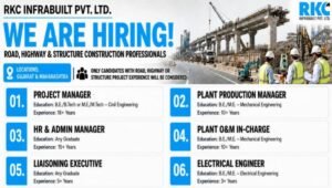 RKC Infrabuilt Pvt Ltd Hiring