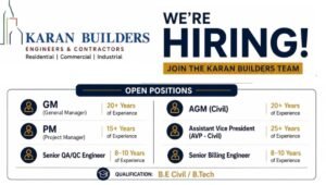 Karan Builders Recruitment 2026