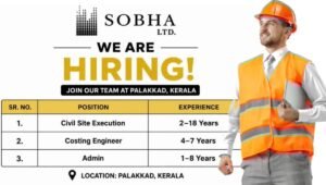 SOBHA Ltd Recruitment 2026