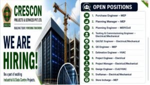 Crescon Projects & Services Pvt Ltd Hiring