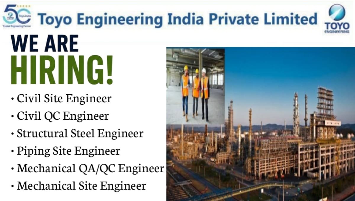 Toyo Engineering India Pvt Ltd Hiring 2026