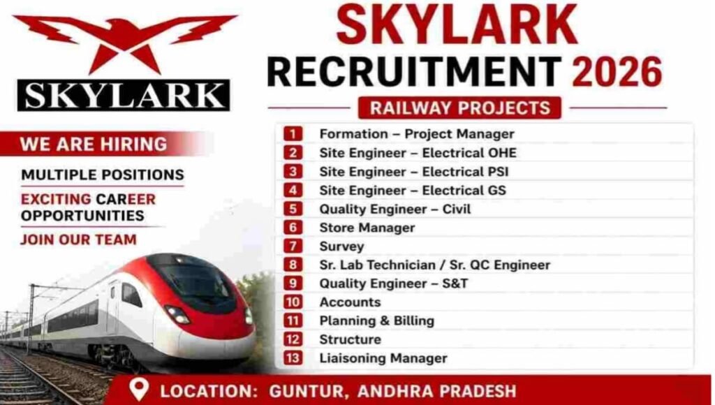Skylark Job Vacancy 2026