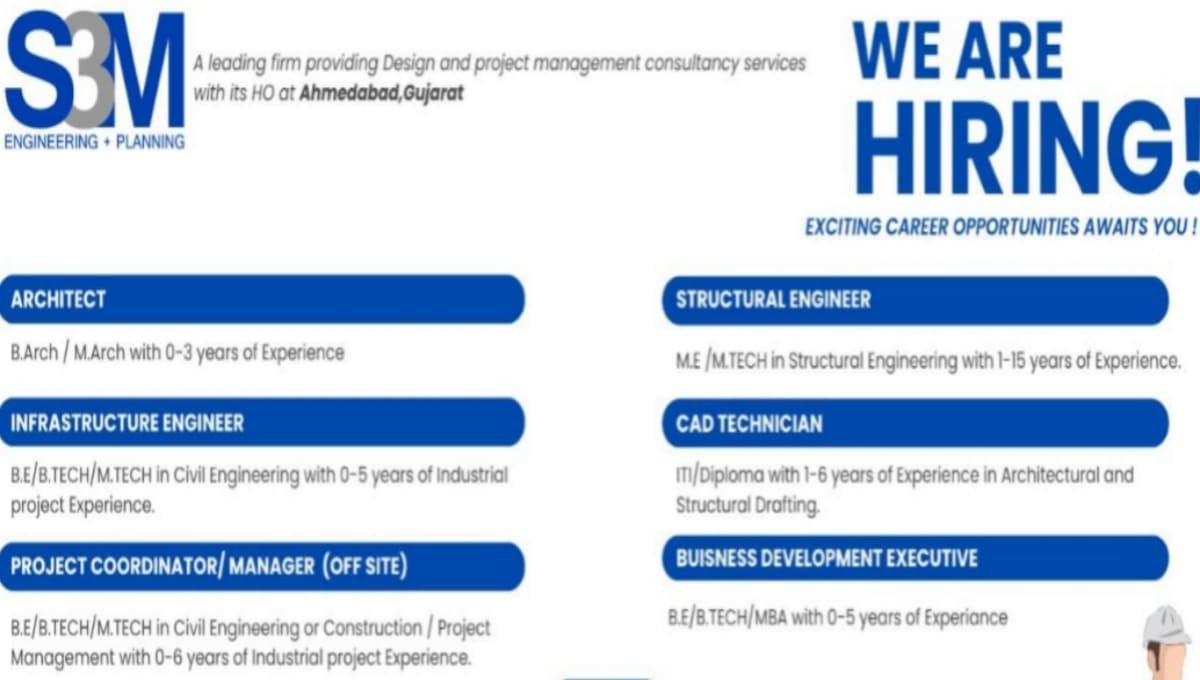 S3M Design Consultants LLP Recruitment