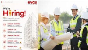 Evos Buildcon Jobs 2026