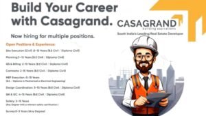 Casagrand Recruitment 2026