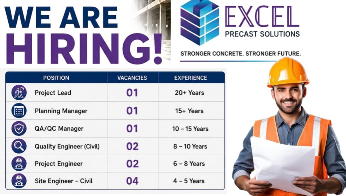 Excel Precast Solutions Recruitment