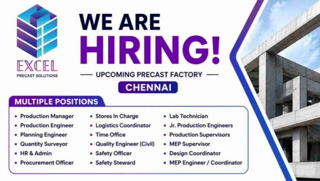 Excel Precast Job Vacancy