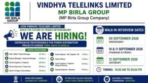 Vindhya Telelinks Recruitment
