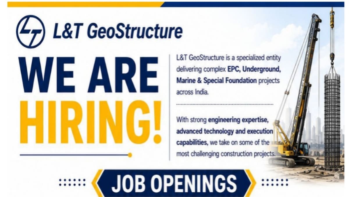 L&T GeoStructure Recruitment