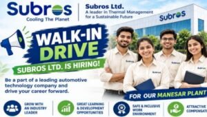 Subros Ltd Jobs 2026