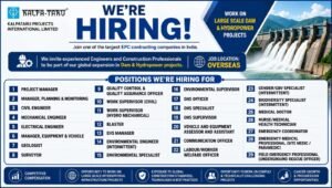 Kalpataru Projects International Limited Jobs 2026