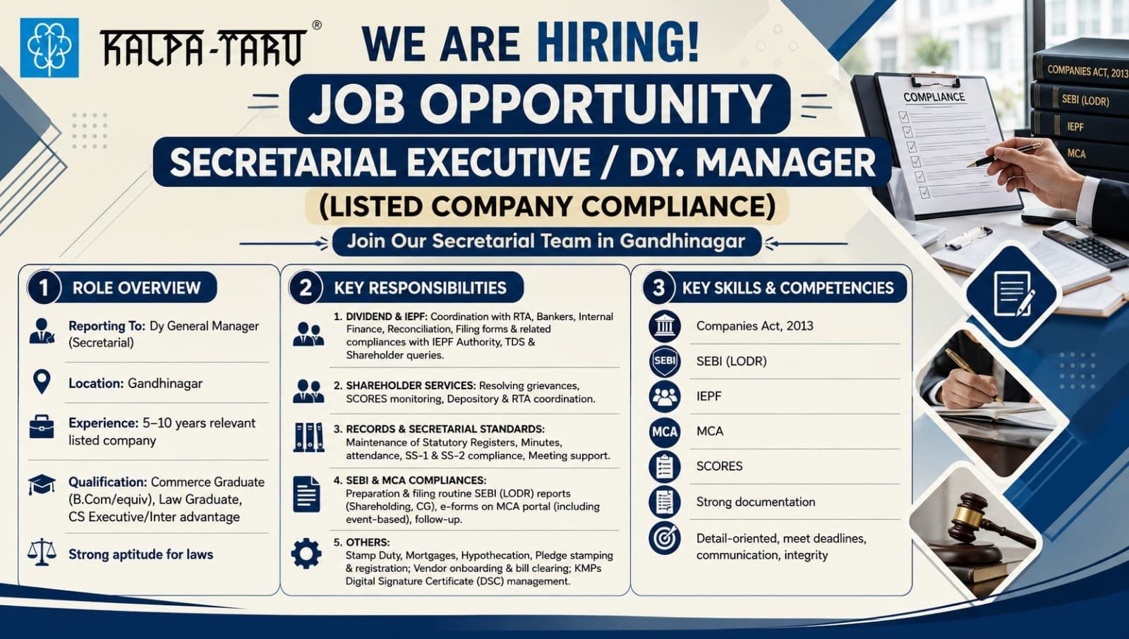 Kalpataru Projects Job Opportunity
