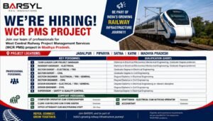 BARSYL WCR PMS Recruitment 2026