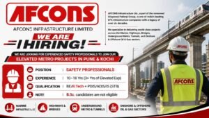 AFCONS Infrastructure Jobs