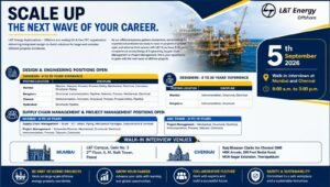 L&T Energy Offshore Recruitment
