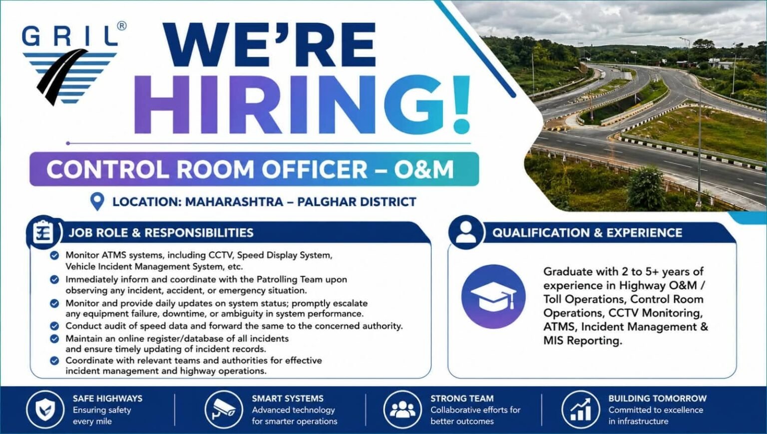 GR Infraprojects Ltd Recruitment