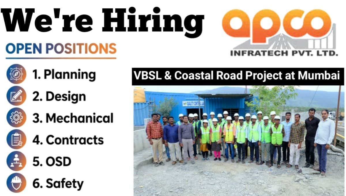 APCO Infratech Urgent Hiring
