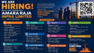 Amara Raja Infra Limited Recruitment