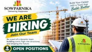 Sowparnika Projects & Infrastructure Pvt. Ltd. Hiring