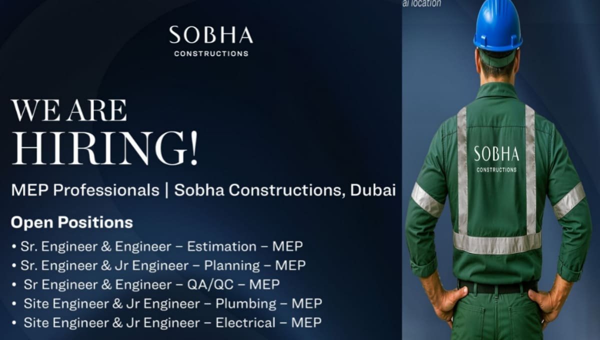 SOBHA Construction Recruitment