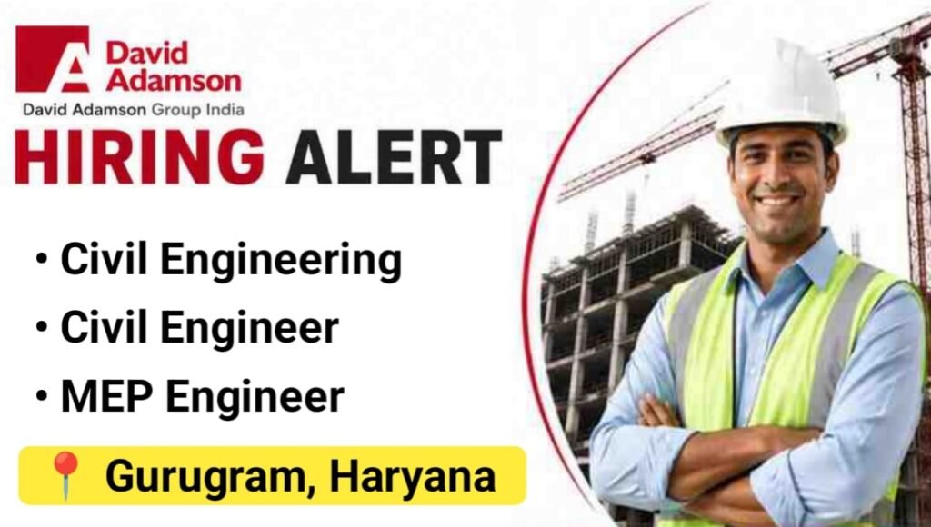 David Adamson India Pvt Ltd Hiring