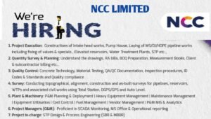 NCC Limited Careers