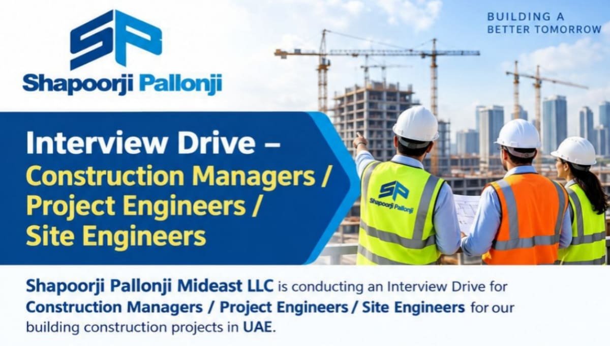 Shapoorji Pallonji Interview Drive