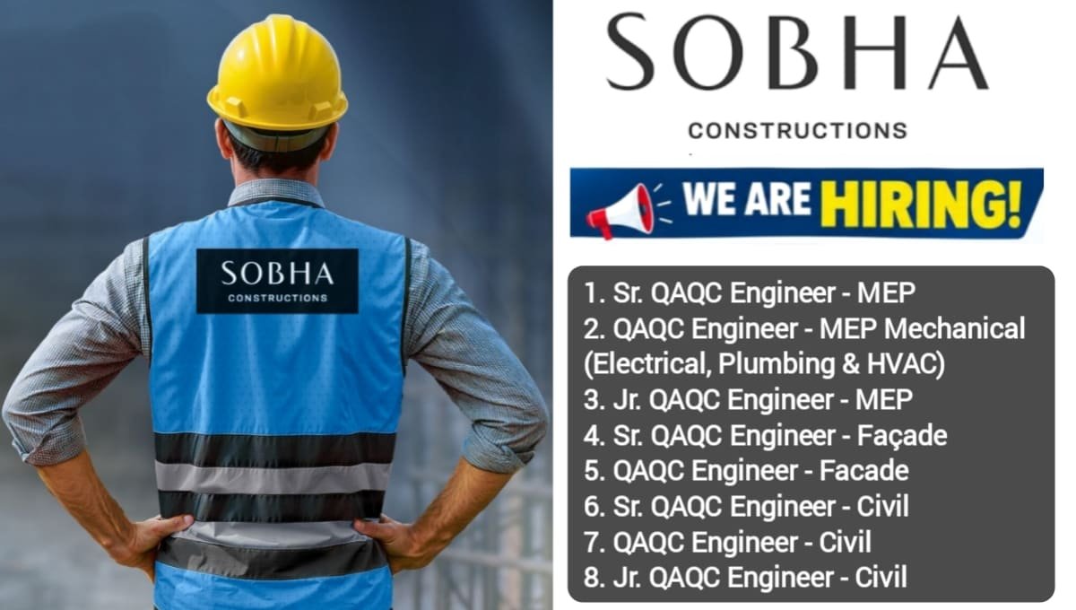 Sobha Construction Dubai Hiring
