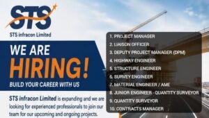 STS Infracon Limited Recruitment