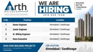 Arth Buildcon Vacancy 2026