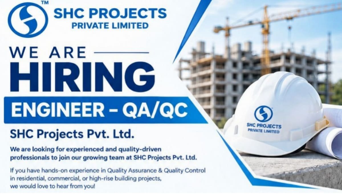 SHC Projects Pvt. Ltd. Hiring