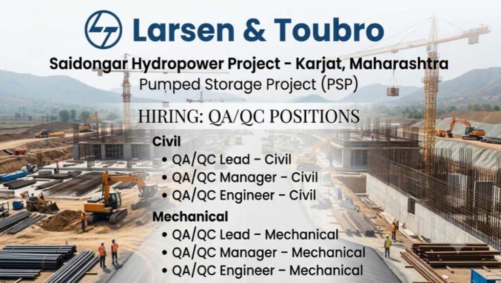 Larsen Toubro - Heavy Civil Infrastructure Hiring