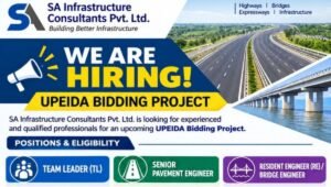 SA Infrastructure Consultants Recruitment