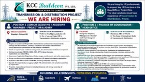 KCC Buildcon Hiring
