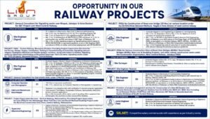 Lion Group Railway Projects Recruitment