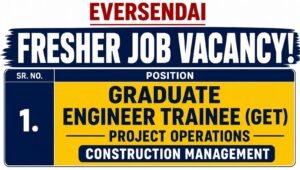 Eversendai Recruitment 2026