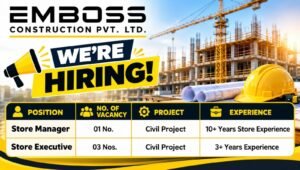 Emboss Construction Jobs