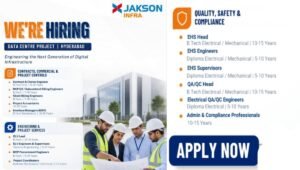 JAKSON Infra Vacancies