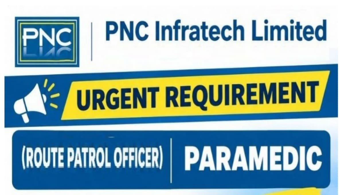 PNC Infratech Limited has announced an Urgent