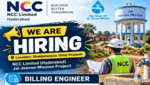 NCC Limited Hiring Billing Engineer