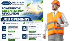 Hexatron Industries Recruitment 2026