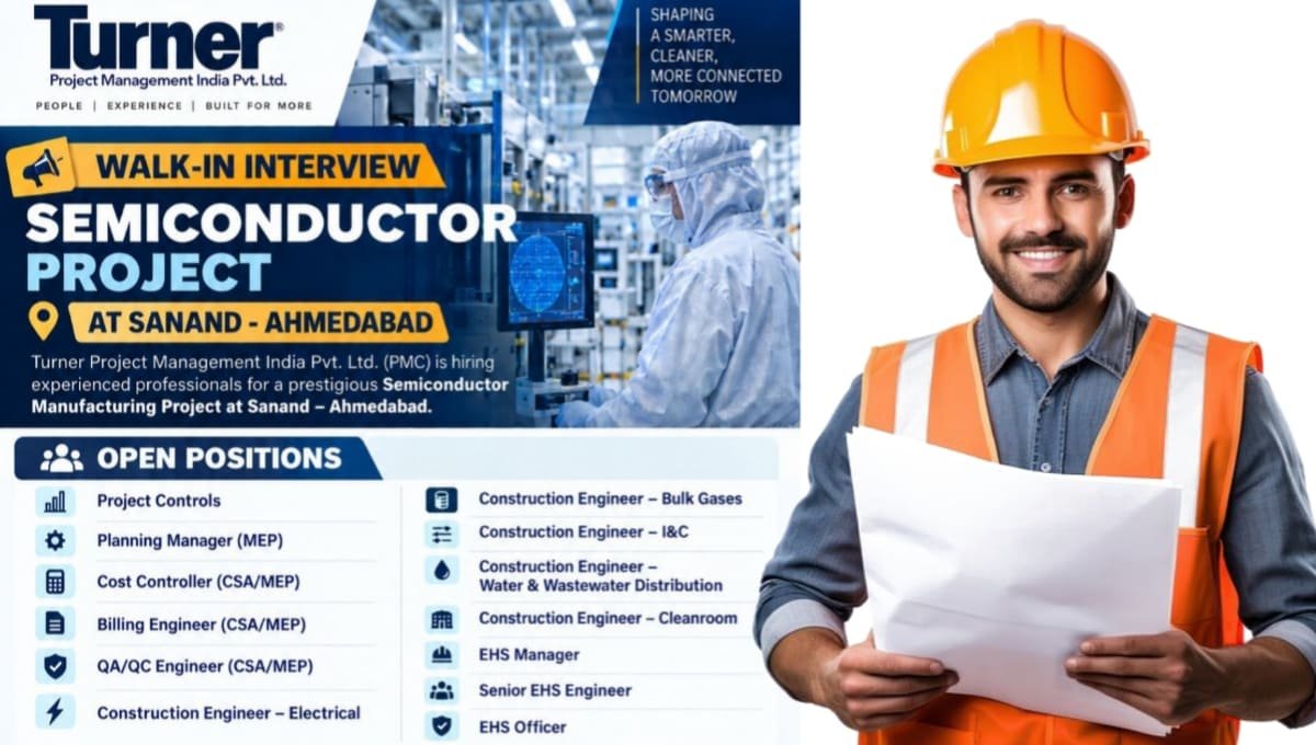 Turner Project Management India Pvt Ltd Walk-In Interview