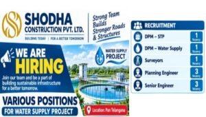 SHODHA Constructions Job Vacancy