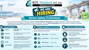 KCC Buildcon Pvt Ltd Hiring