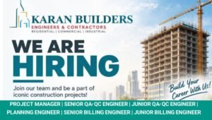 Karan Builders Job Openings