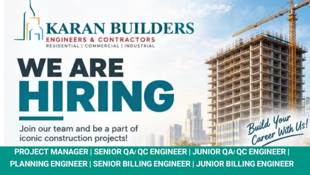 Karan Builders Job Openings