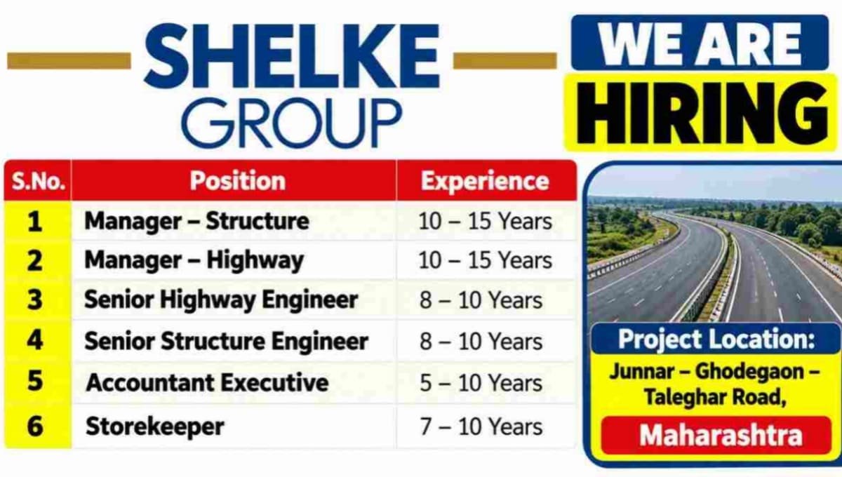 Shelke Group Recruitment