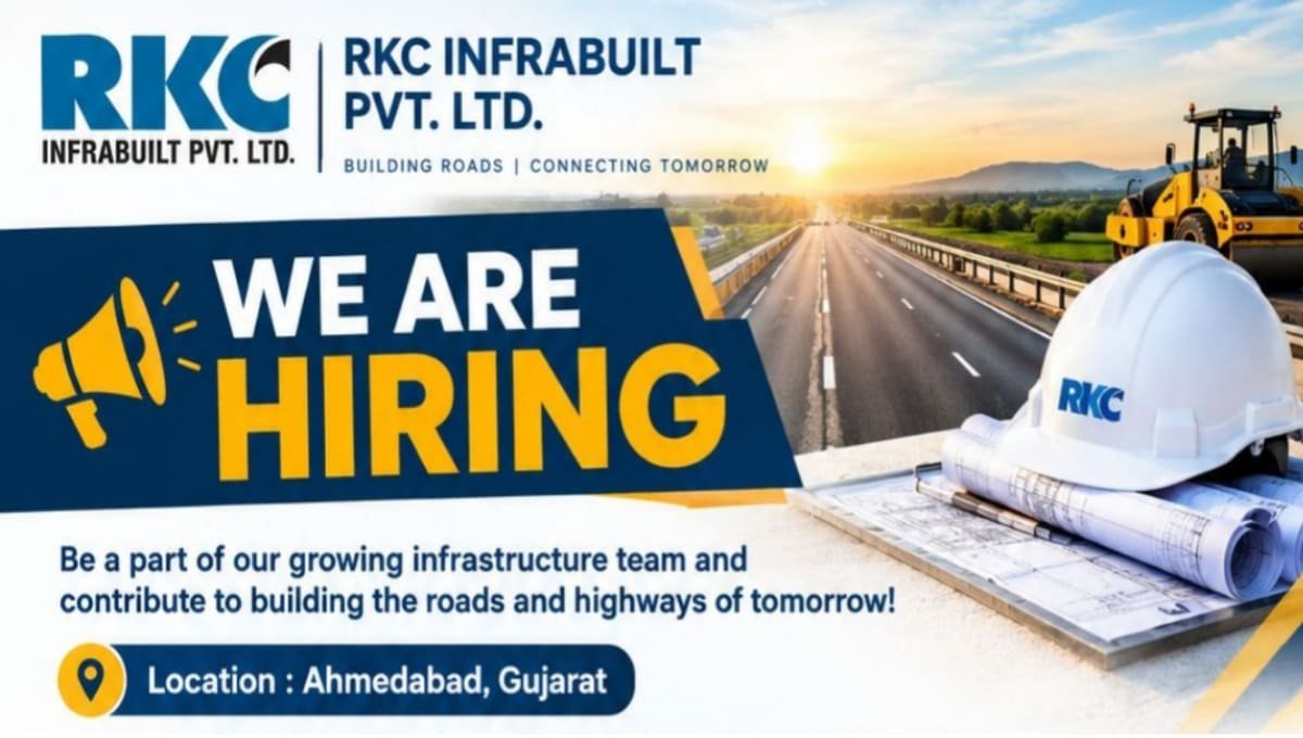 RKC Infrabuilt Pvt Ltd Job Opening